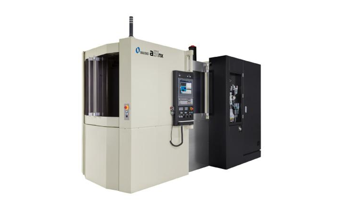 マキノ＞ 横形マシニングセンタ『a51nx』加工条件に合わせて動作を最適
